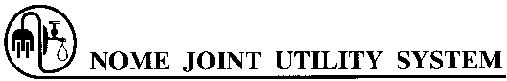 Description: Description: Description: Nome Joint Utility System Logo